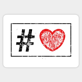 Hashtag Love Sticker